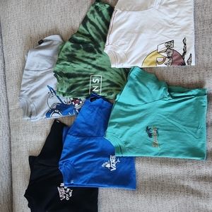 Bundle 6 Boys T-Shirts Medium (8-10)